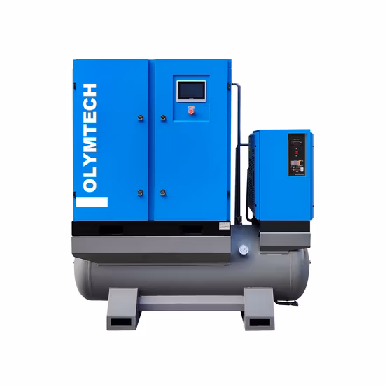 Hot Sale Laser Cutting Machine Used ASME CE Pmvsd All in One 4in1 Energy Saving Screw Air Compressor