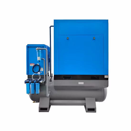 Hot Sale Laser Cutting Machine Used ASME CE Pmvsd All in One 4in1 Energy Saving Screw Air Compressor